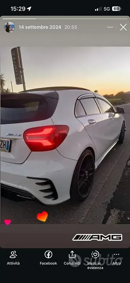 Usata Mercedes A200 AMG 2013 Utilitaria