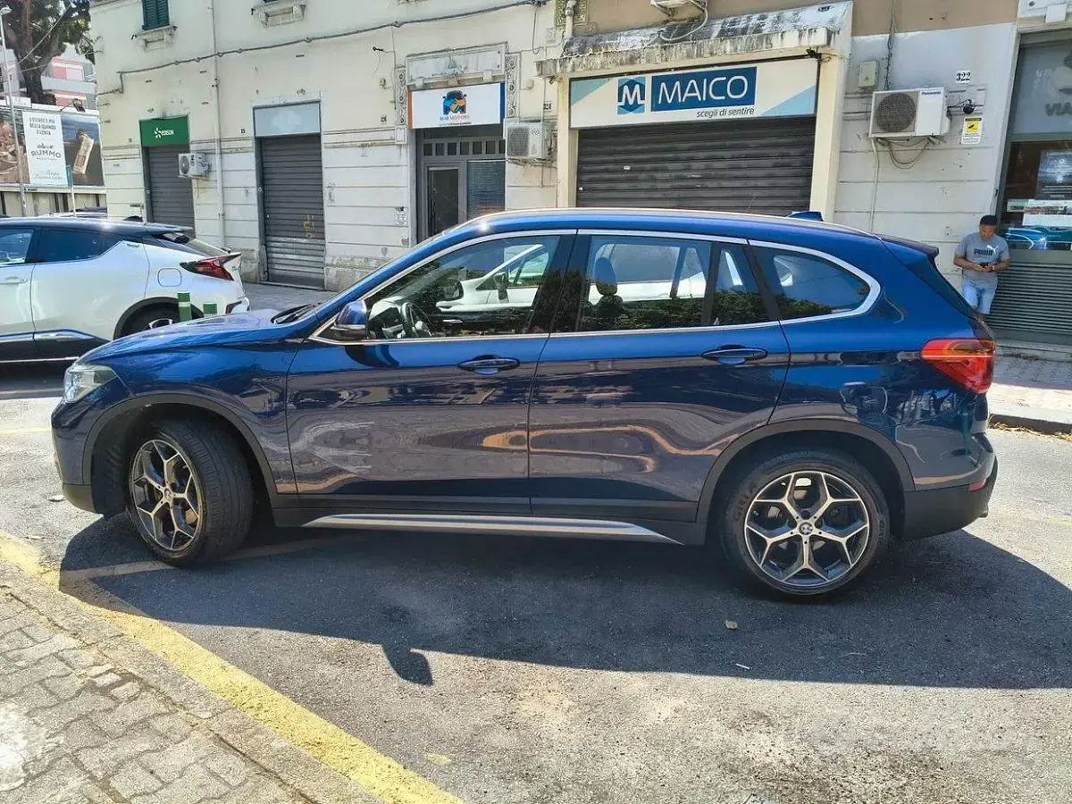 Usata BMW X1 xLine 150 CV (110 kW) 2018 Bluazzurro SUV