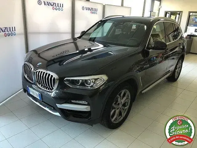 Usata BMW X3 xLine 190 CV (139 kW) 2018 Grigio scuro metallizzato SUV