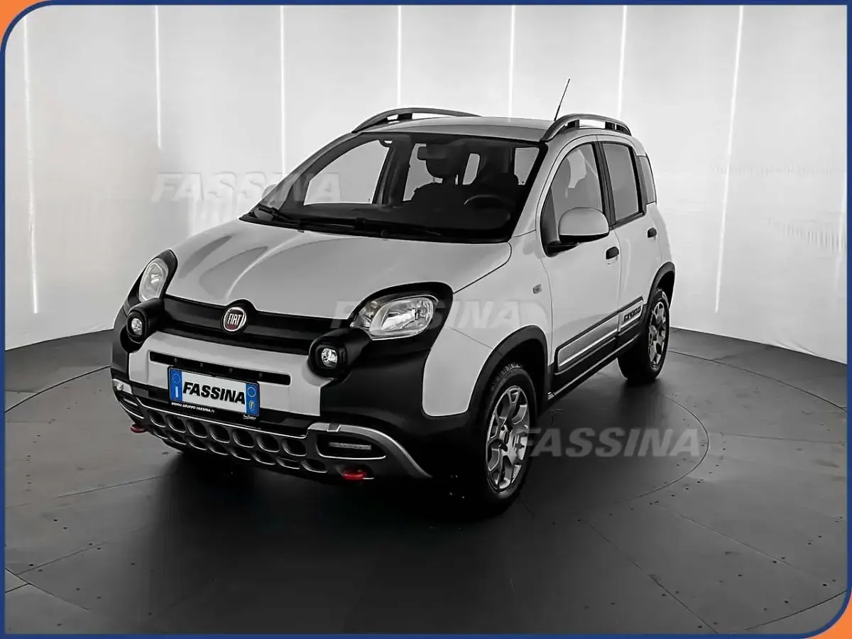 Usata Fiat Panda 4x4 S 90 CV (66 kW) 2017 Bianco Utilitaria