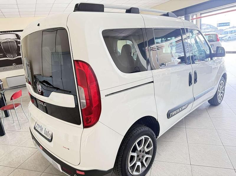Usata Fiat Doblò Trekking 105 CV (77 kW) 2015 Bianco Monovolume