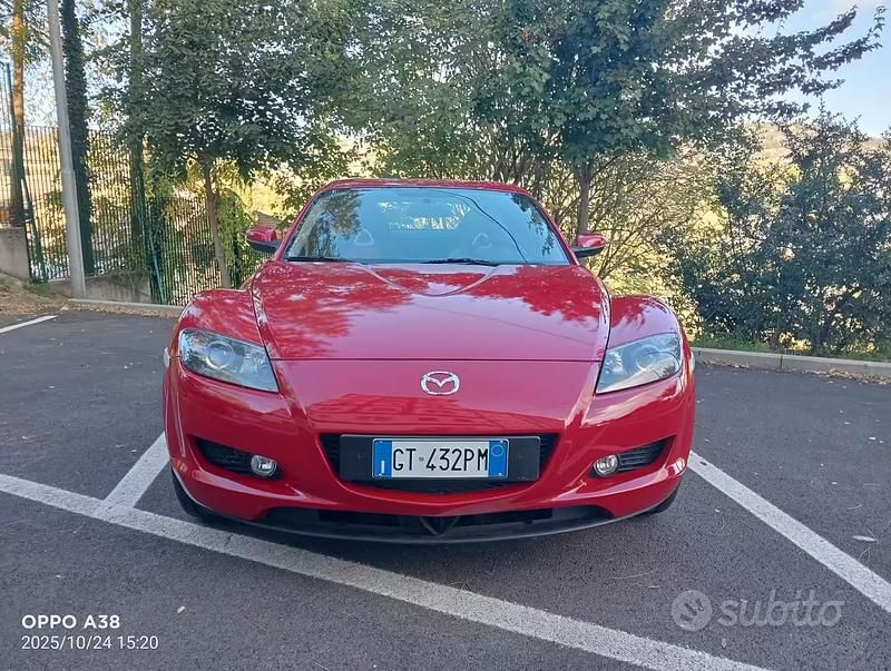 Usata Mazda RX8 192 CV (141 kW) 2005 Rosso Coupé