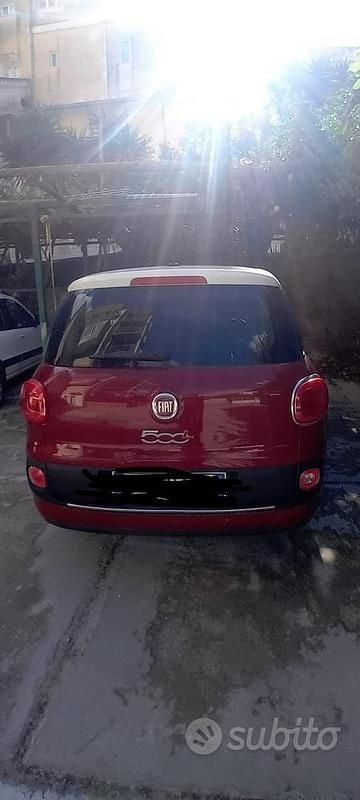 Usata Fiat 500L 85 CV (62 kW) 2016 Rosso Monovolume