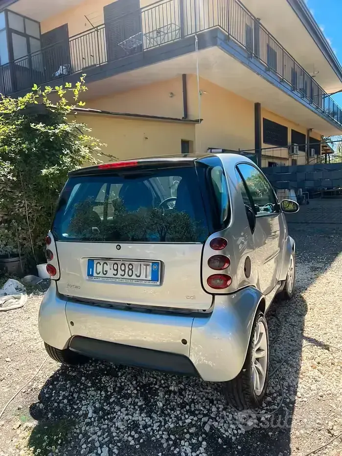 Begagnad Smart ForTwo Cabrio Passion 41 HK (30 kW) 2004 Grå Cab