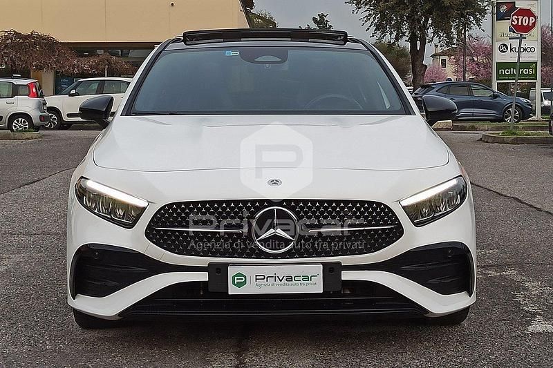 Usata Mercedes A180 AMG Line Premium Plus 136 CV (100 kW) 2023 Bianco Berlina