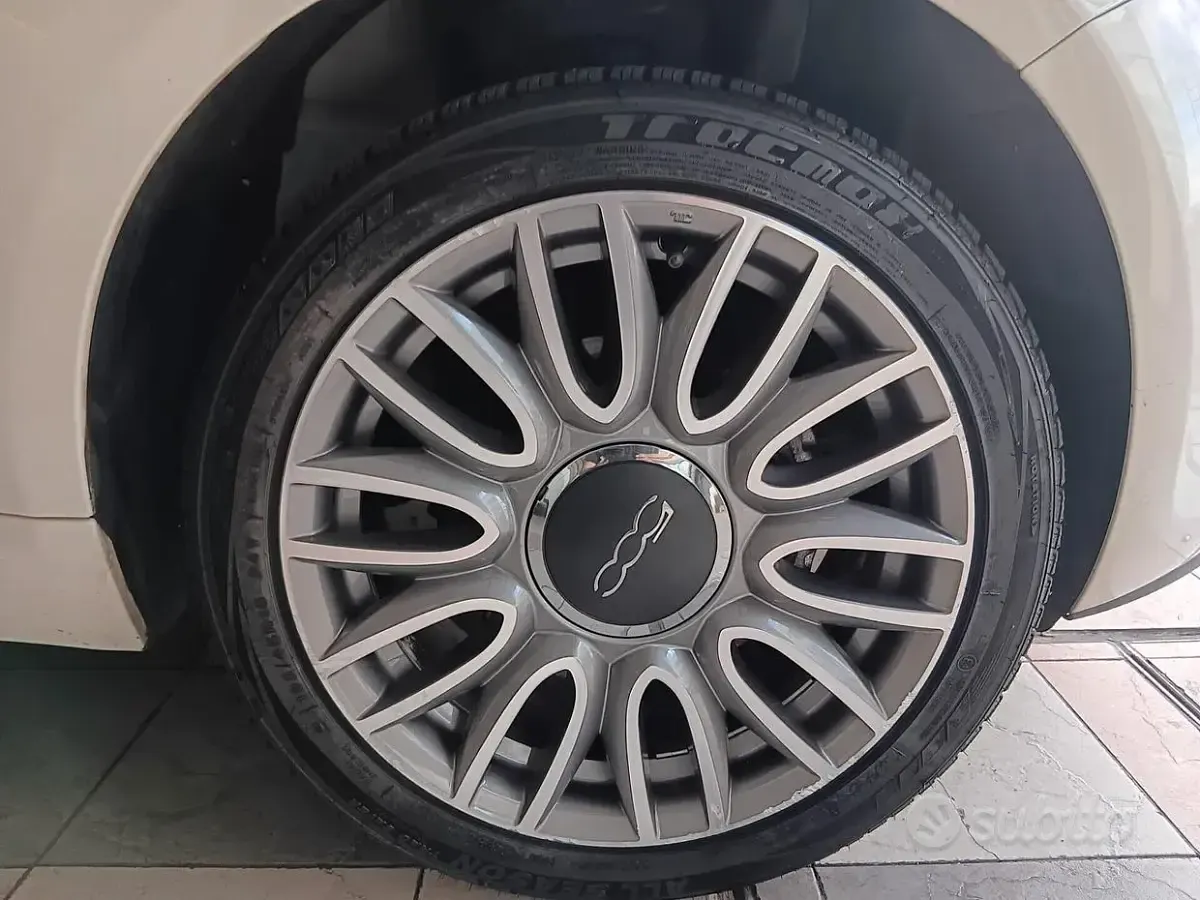 Usata Fiat 500 69 CV (50 kW) 2015 Bianco Berlina