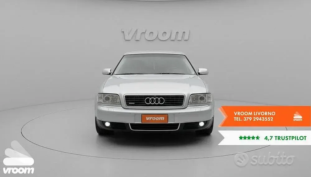 Usata Audi A8 225 CV (165 kW) 2001 Grigio Berlina