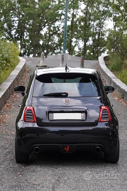 Usata Abarth 500 2010 Nero Berlina