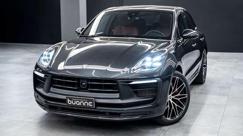 Grigio vulcano metall perlato Usata 2022 Porsche Macan Chrono SUV | 69.999 € (Super prezzo) - Immagine 1/4