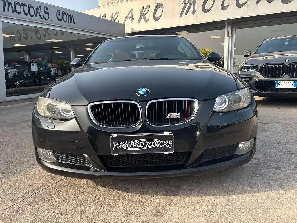 Usata BMW 320 Cabriolet 177 CV (130 kW) 2008 Nero Cabrio