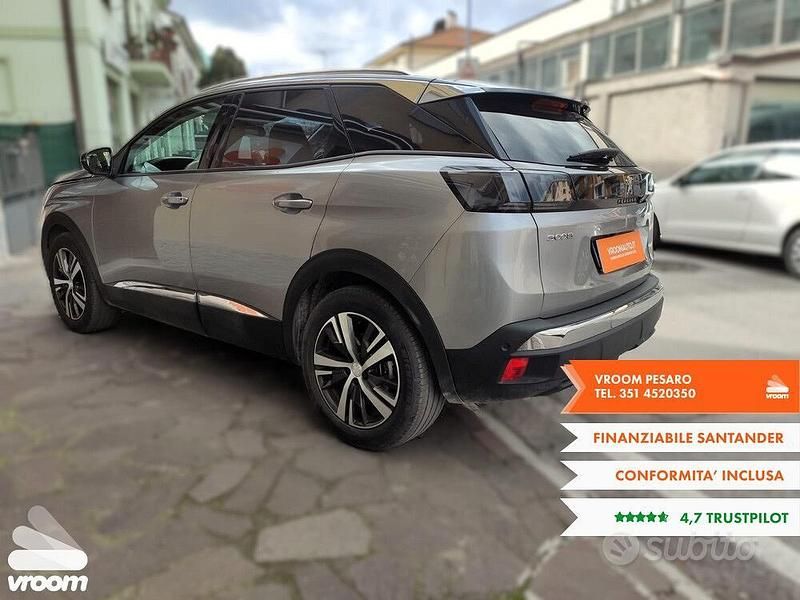 Usata Peugeot 3008 S 131 CV (96 kW) 2021 Grigio SUV