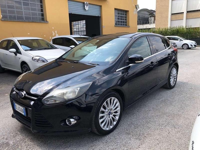 Usata Ford Focus Titanium 116 CV (85 kW) 2012 Nero Berlina