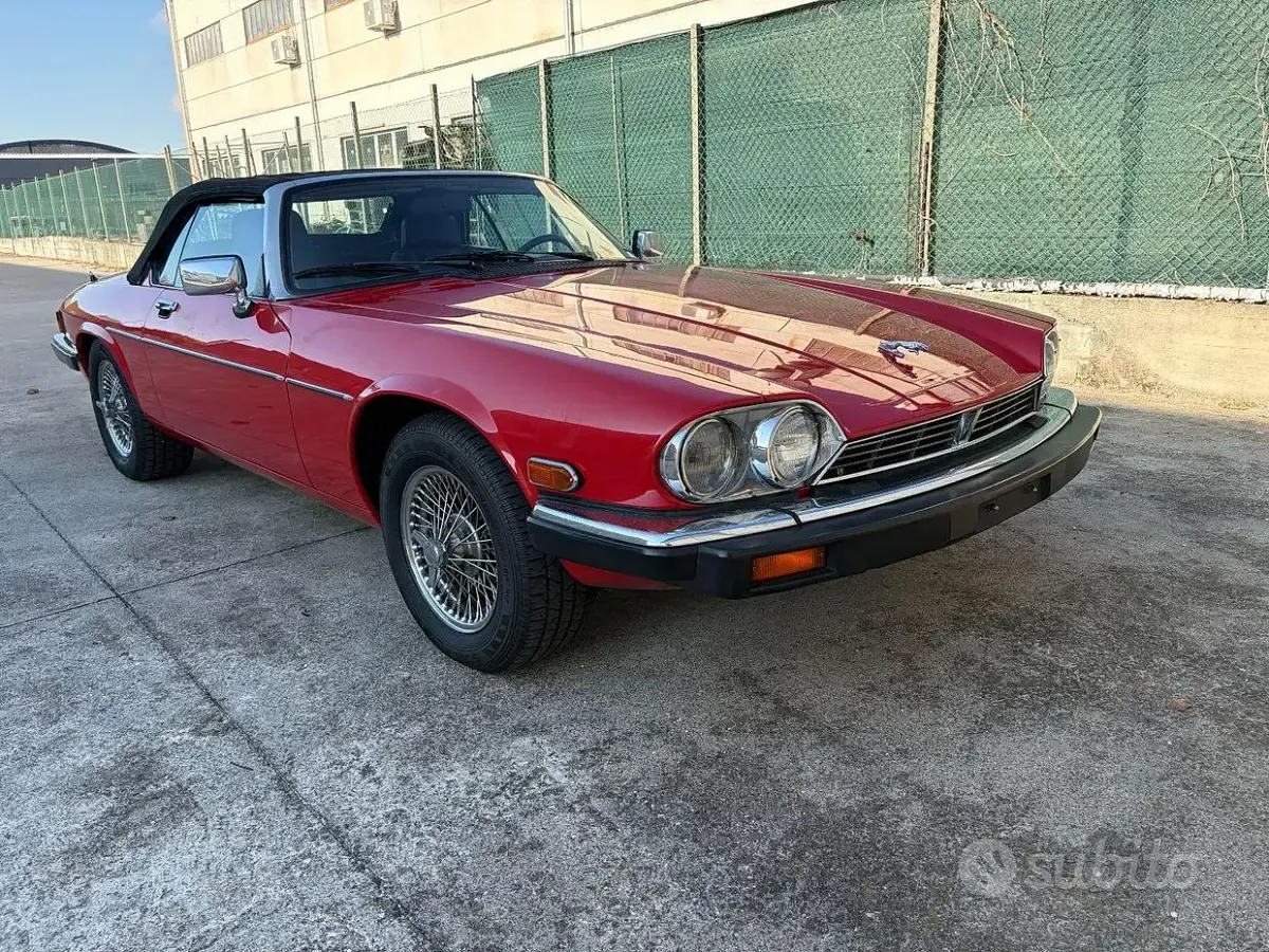 Usata Jaguar XJS 300 CV (220 kW) 1990 Rosso Cabrio