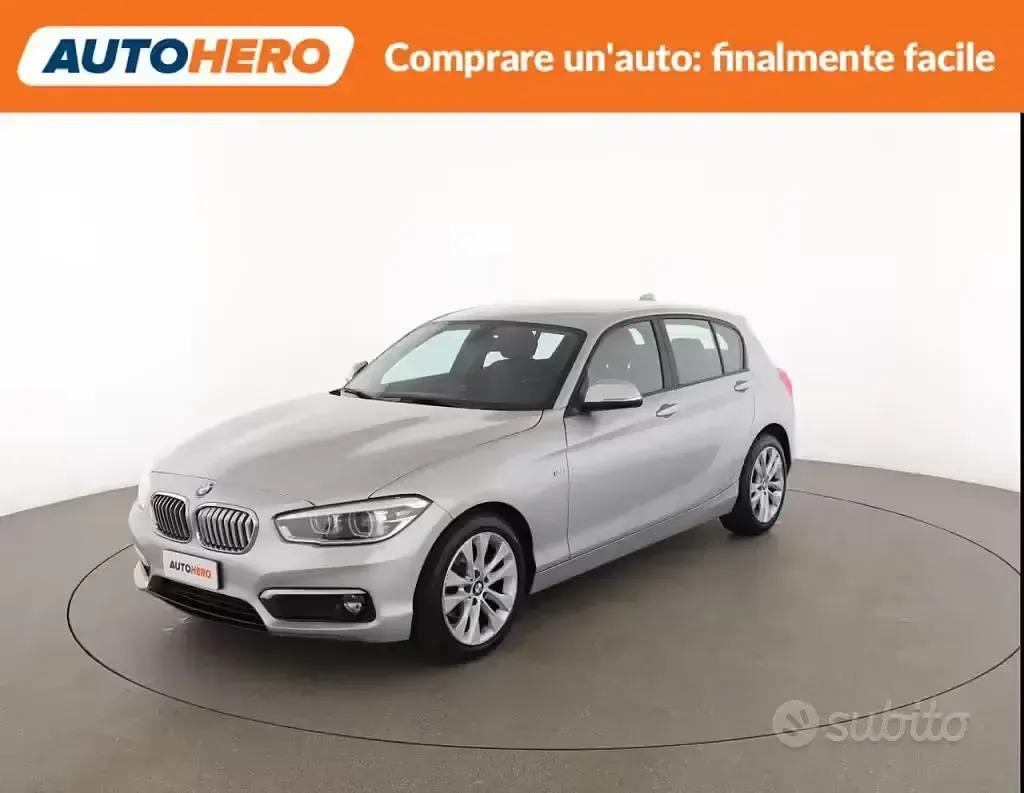 Usata BMW 118 136 CV (100 kW) 2017 Grigio Utilitaria