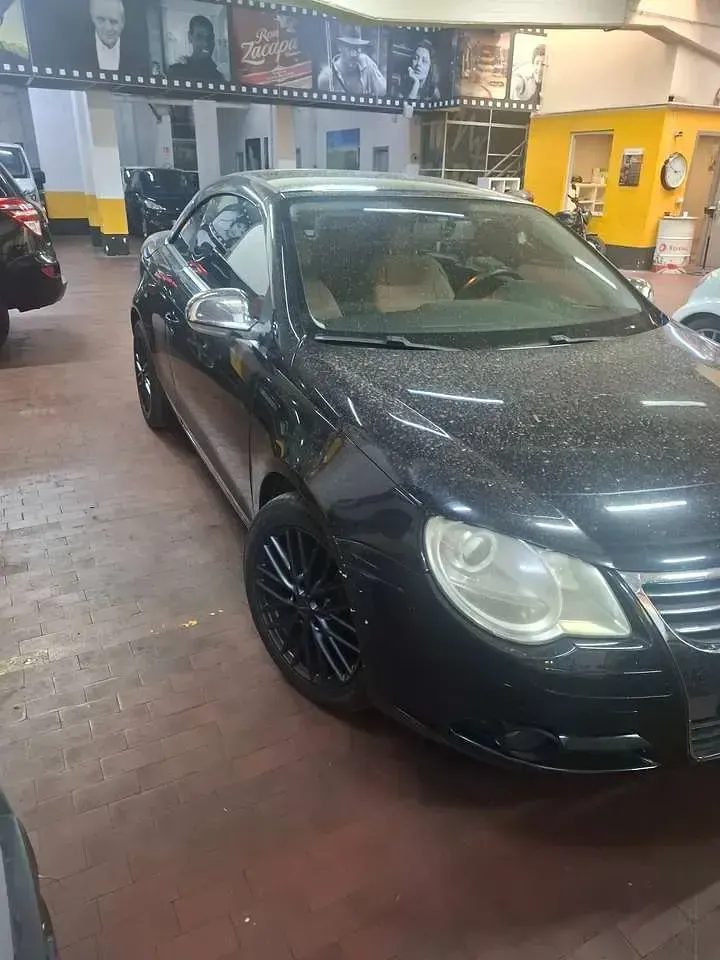 Usata VW Eos 116 CV (85 kW) 2007 Nero Cabrio
