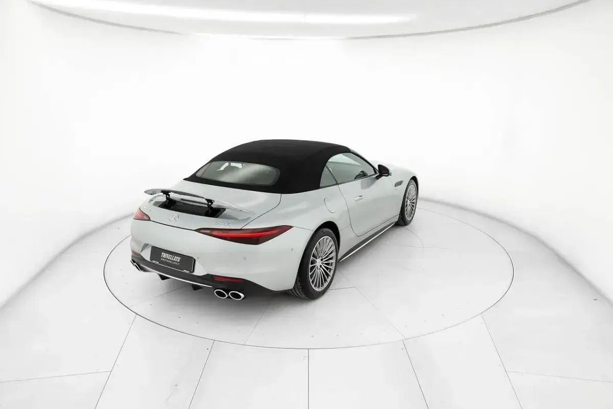 Usata Mercedes SL43 AMG Premium Plus 381 CV (280 kW) 2023 Argento high tech Cabrio