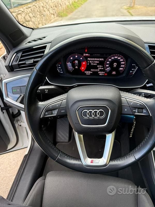 Usata Audi Q3 Advanced 150 CV (110 kW) 2020 Bianco SUV