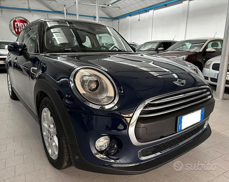 Usata Mini One D Hype 95 CV (69 kW) 2017 Blu Utilitaria