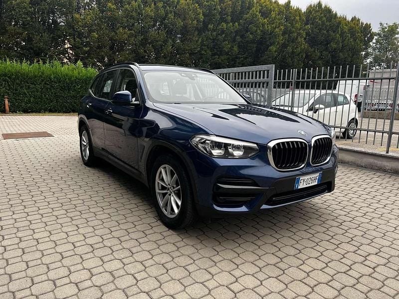 Usata BMW X3 Advantage 190 CV (139 kW) 2019 Phytonic blue SUV