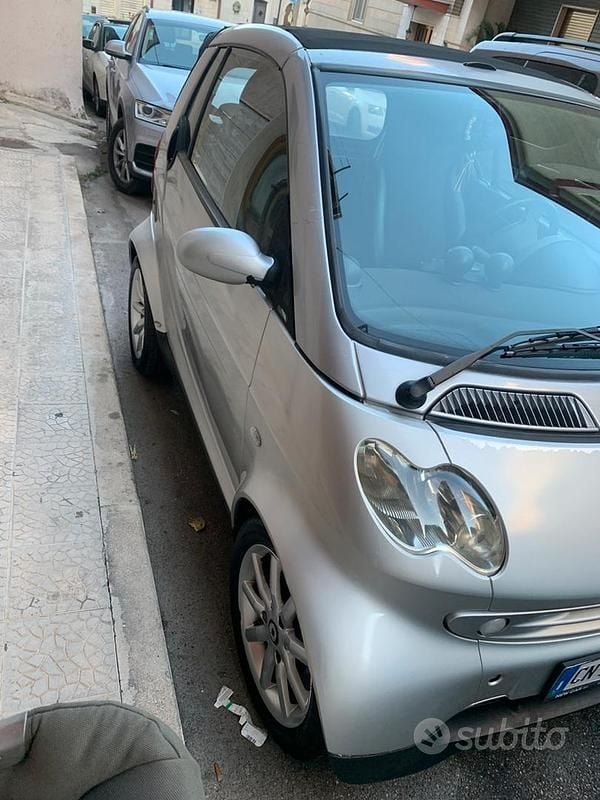 Usata Smart ForTwo Cabrio Passion 2004 Grigio Cabrio