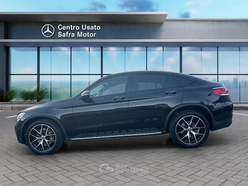 Usata Mercedes GLC220 Premium 194 CV (142 kW) 2022 Nero Coupé