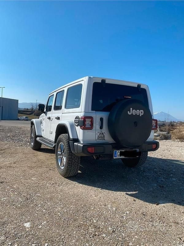 Usata Jeep Wrangler Sahara 200 CV (147 kW) 2020 SUV