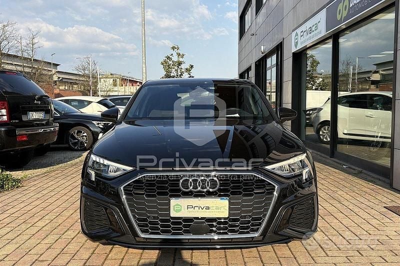 Usata Audi A3 Sportback S-Line 150 CV (110 kW) 2024 Nero Utilitaria