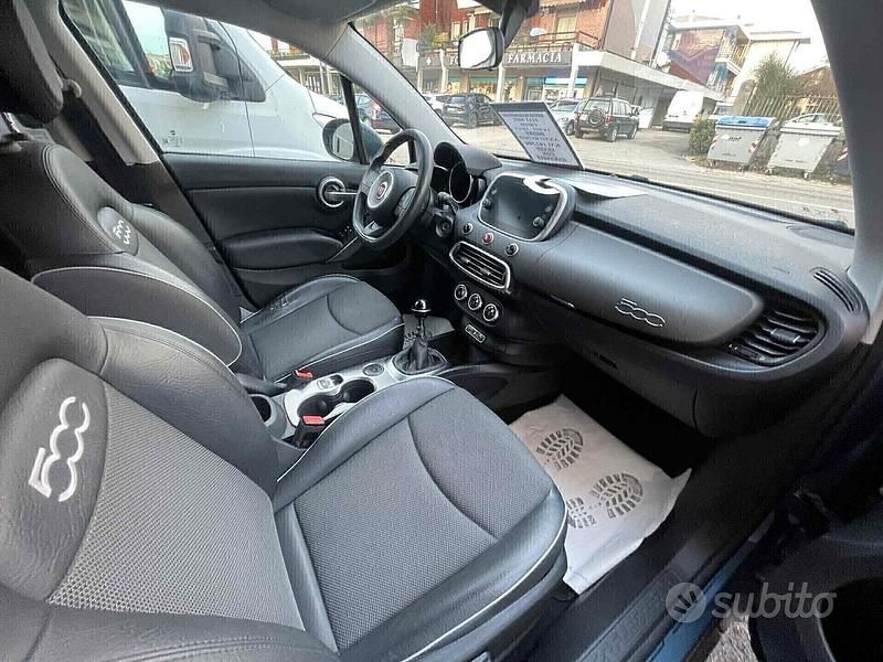 Usata Fiat 500X Cross 120 CV (88 kW) 2018 Blu SUV