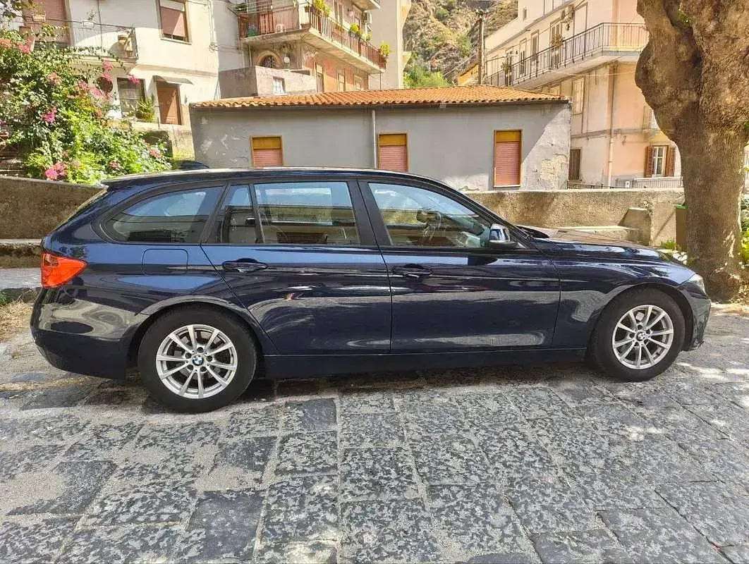 Usata BMW 316 Efficient Dynamics 116 CV (85 kW) 2013 Blu/azzurro Station wagon