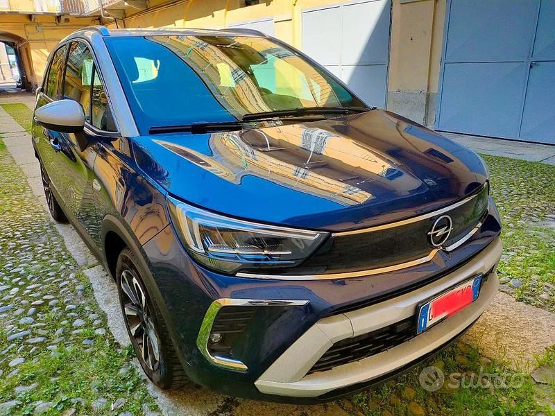 Usata Opel Crossland 83 CV (61 kW) 2021 Blu SUV
