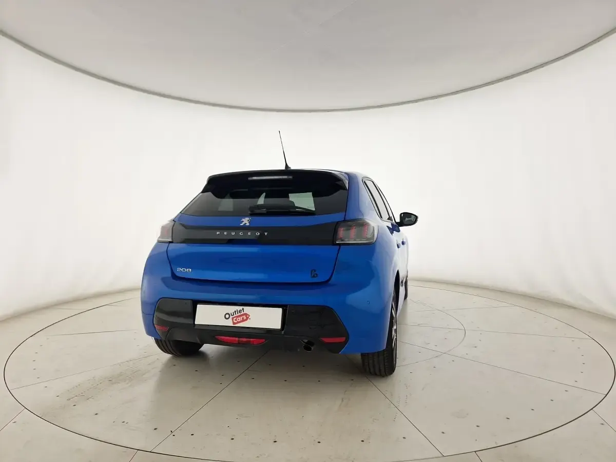 Usata Peugeot 208 Allure 101 CV (74 kW) 2023 Blu Utilitaria