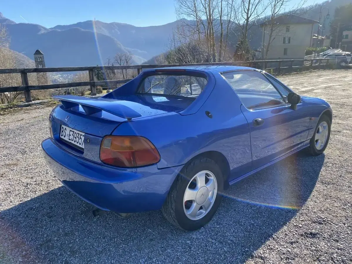 Usata Honda CR-X 160 CV (117 kW) 1992 Blu Cabrio