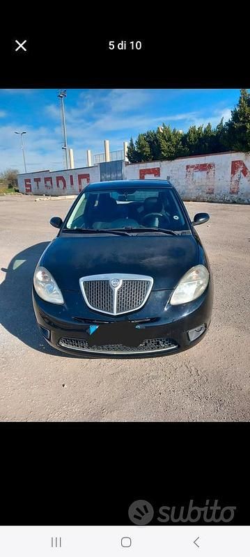 Usata Lancia Ypsilon 77 CV (56 kW) 2009 Nero Utilitaria