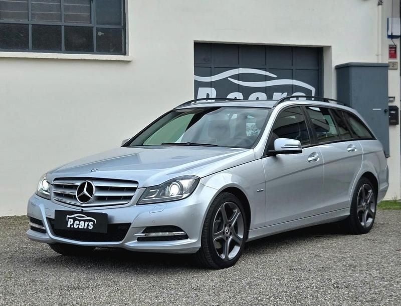 Usata Mercedes C200 Avantgarde 136 CV (100 kW) 2012 Argento Station wagon