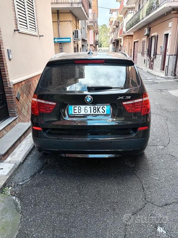Usata BMW X3 184 CV (135 kW) 2010 Nero SUV