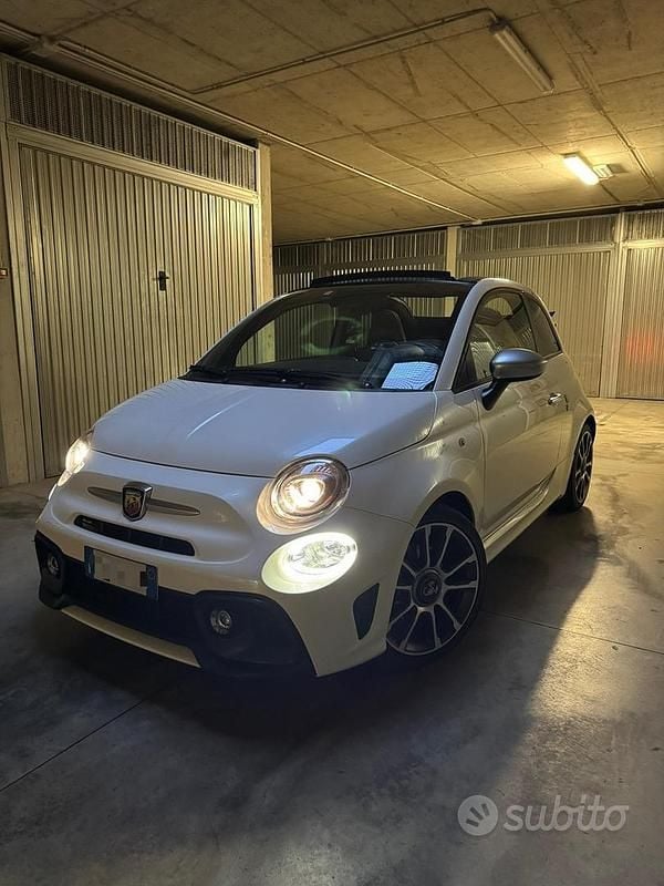 Usata Abarth 595C Turismo 165 CV (121 kW) 2020 Bianco Cabrio