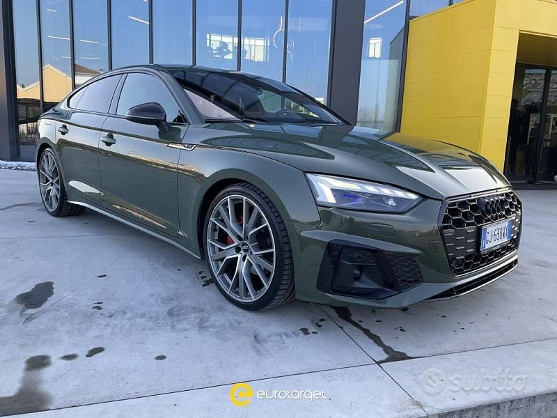 Usata Audi A5 Business 2020 Verde Coupé