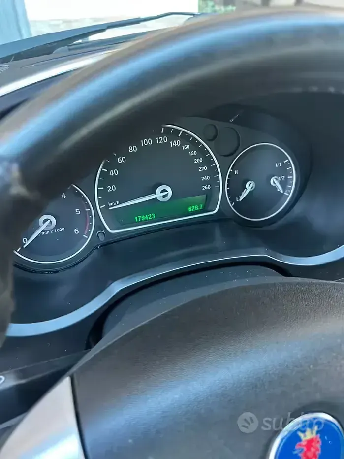 Usata Saab 9-3 150 CV (110 kW) 2007 Nero Berlina