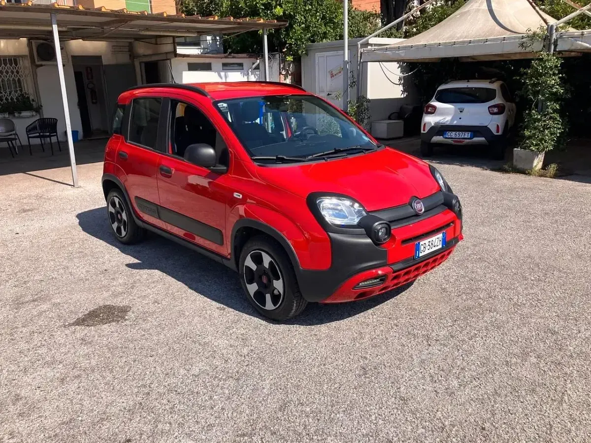 Usata Fiat Panda Cross Cross 70 CV (51 kW) 2020 Rosso Utilitaria