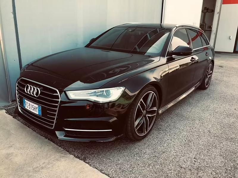 Usata Audi A6 S-Line 190 CV (139 kW) 2016 Nero Station wagon