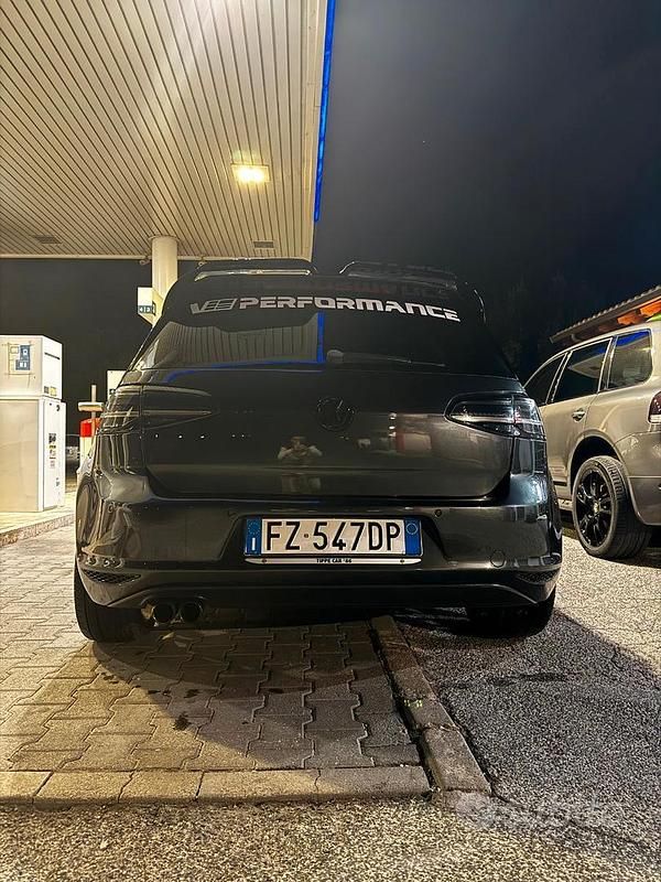 Usata VW Golf VII GTD 184 CV (135 kW) 2015 Grigio Berlina