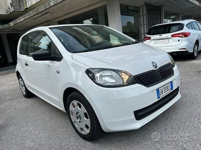 Usata Skoda Citigo Elegance 75 CV (55 kW) 2014 Bianco Utilitaria