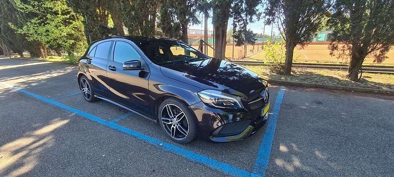 Usata Mercedes A200 AMG 136 CV (100 kW) 2016 Nero Berlina