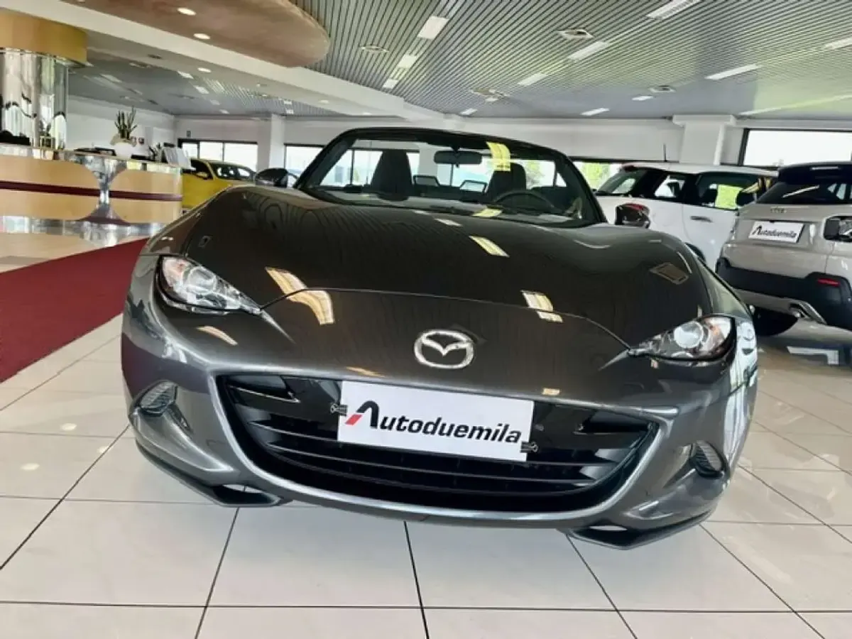 Usata Mazda MX5 Exceed 131 CV (96 kW) 2017 Antracite Cabrio