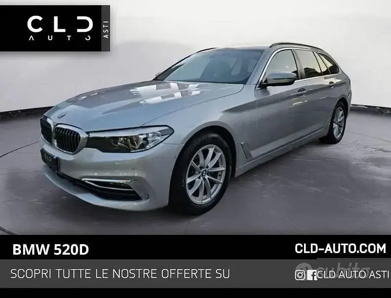 Usata BMW 520 Luxury Line 190 CV (139 kW) 2019 Grigio Station wagon
