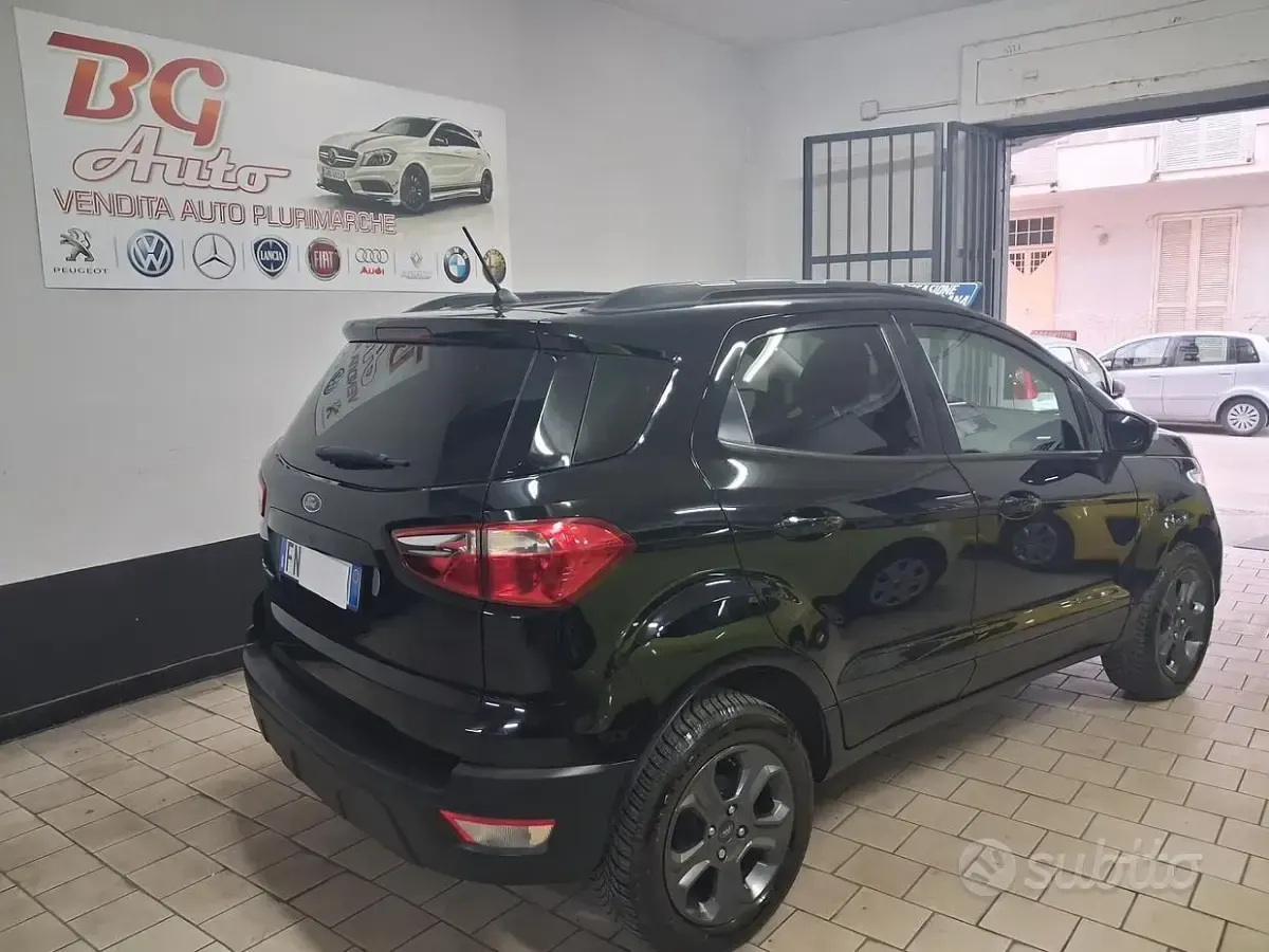 Usata Ford Ecosport 99 CV (72 kW) 2018 Nero SUV