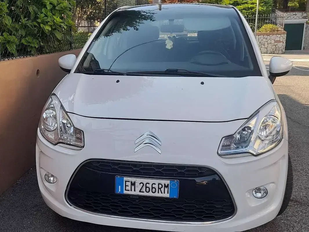 Usata Citroën C3 Attraction 60 CV (44 kW) 2012 Bianco Berlina