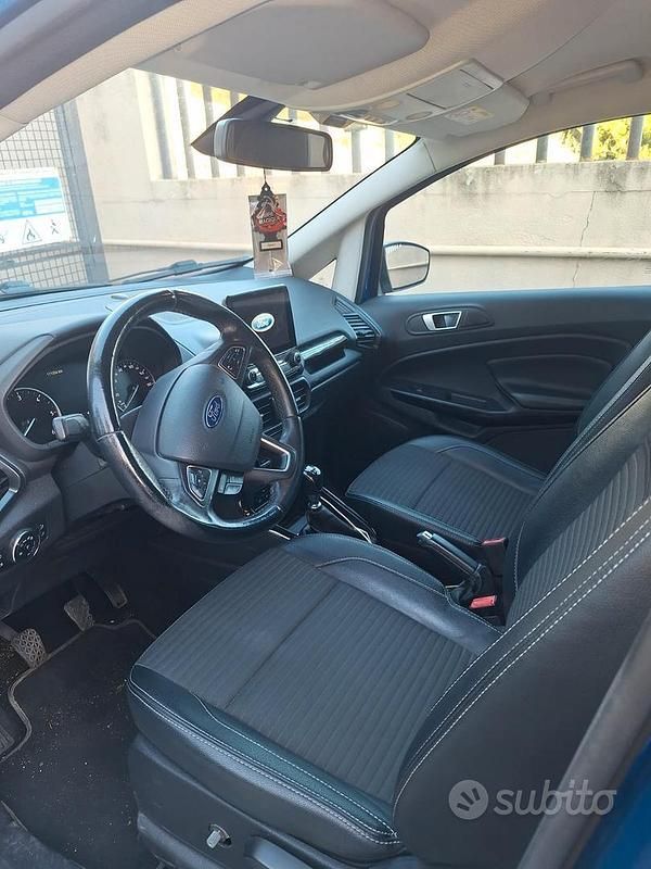 Usata Ford Ecosport Titanium 99 CV (72 kW) 2018 Blu SUV