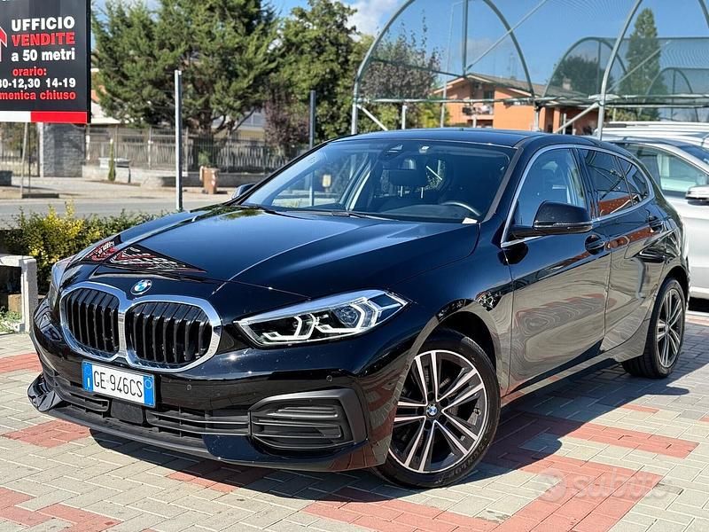 Usata BMW 118 Advantage 136 CV (100 kW) 2021 Nero Utilitaria