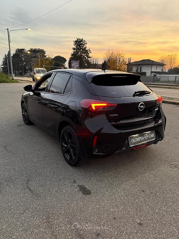 Usata Opel Corsa 101 CV (74 kW) 2020 Nero Berlina